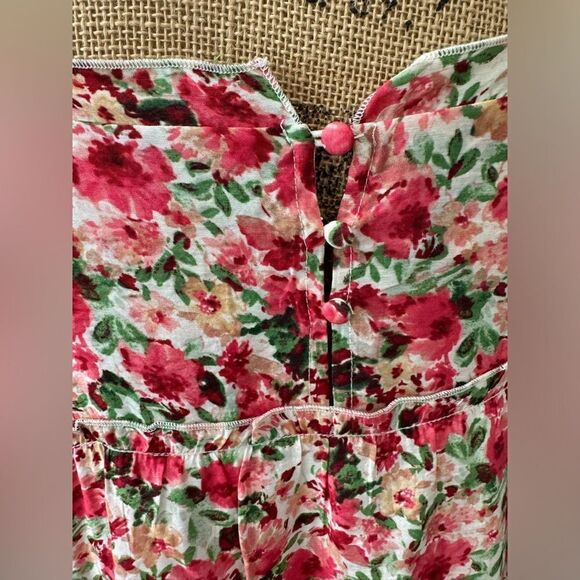 Moon River floral tiered dress - Picture 5 of 11